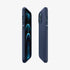ACS01612 - iPhone 12 Pro Max Case Thin Fit in black showing the back